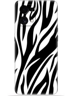 Zebra design Soft Mobile Cover for Oppo F21 Pro (4G)