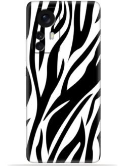 Zebra design Soft Silicone Mobile Case for Xiaomi Mi 12 Pro (5G)
