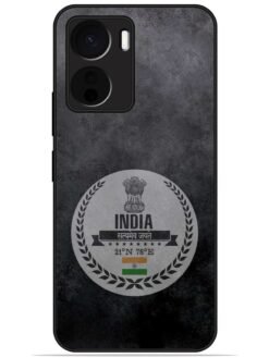 India satyamev jayate Glossy Metal TPU Phone Cover for Vivo Y16