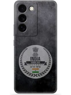 India satyamev jayate Soft Mobile Cover for Vivo T3 (5G)