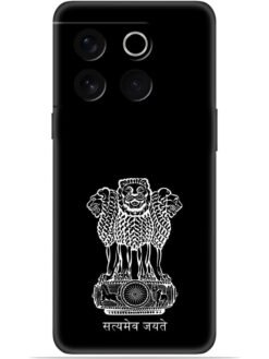 Satyamev jayate black Soft Mobile Cover for Oneplus 10T (5G)