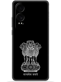 Satyamev jayate black Soft Mobile Cover for Oneplus Nord Ce 4 Lite (5G)
