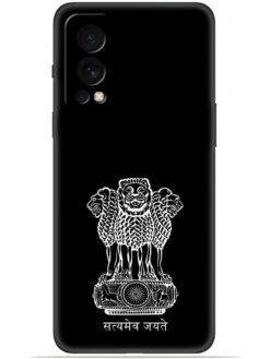 Satyamev jayate black Soft Mobile Cover for Oneplus Nord 2 (5G)