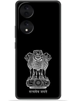 Satyamev jayate black Soft Mobile Cover for Vivo Y100 (5G)/Y100A (5G)