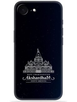 Akshardham design Soft Mobile Cover for Apple Iphone 16E