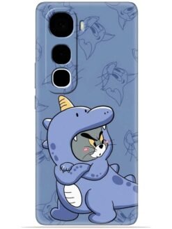 Blue tom and jerry Soft Mobile Cover for Vivo Y400 Pro (5G)