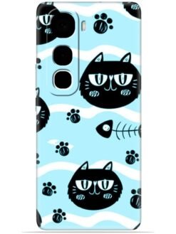 Cats design Soft Mobile Cover for Vivo Y400 Pro (5G)