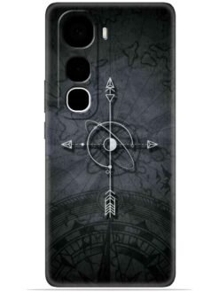 Compass art Soft Mobile Cover for Vivo Y400 Pro (5G)