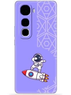 Cute astronaut Soft Mobile Cover for Vivo Y400 Pro (5G)