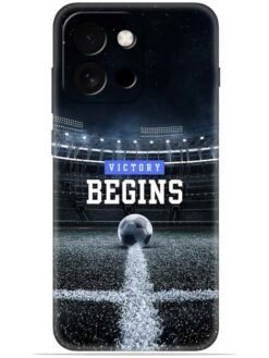 Football vectory begins Soft Mobile Cover for Oneplus 13s