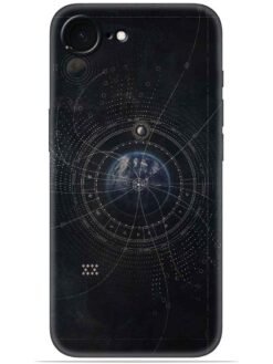 Galaxy design Soft Mobile Cover for Apple Iphone 16E