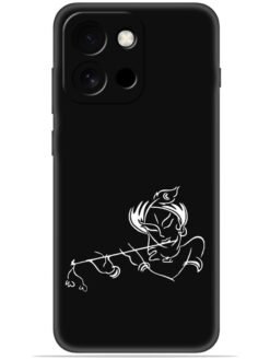 Krishna flute design Soft Mobile Cover for Oneplus 13s
