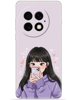 Lady queen Soft Silicone Mobile Case for Oneplus 13 (5G)