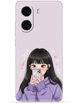 Lady queen Soft Silicone Mobile Case for Poco X7 Pro (5G)