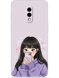 Lady queen Soft Mobile Cover for Oneplus 7