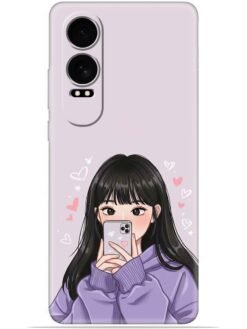 Lady queen Soft Mobile Cover for Oneplus Nord Ce 4 Lite (5G)