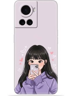 Lady queen Soft Mobile Cover for Oneplus 10R (5G)