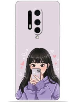 Lady queen Soft Mobile Cover for Oneplus 8 Pro