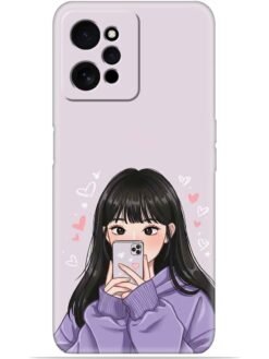Lady queen Soft Mobile Cover for Realme C31