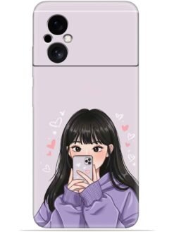 Lady queen Soft Mobile Cover for Poco M4 (5G)