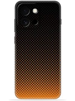 Orange halftone Soft Mobile Cover for Oneplus 13s