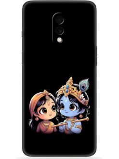 Radhe krishna Soft Mobile Cover for Oneplus 7