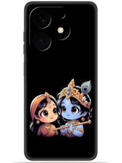 Radhe krishna Soft Mobile Cover for Tecno Spark 20/20C