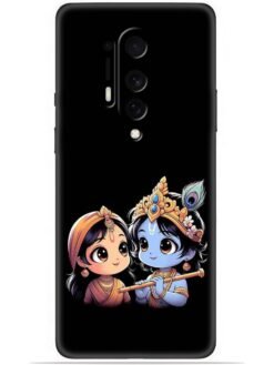Radhe krishna Soft Mobile Cover for Oneplus 8 Pro