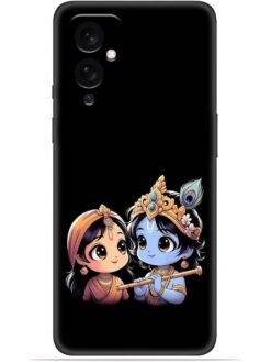 Radhe krishna Soft Mobile Cover for Oneplus 9 (5G)