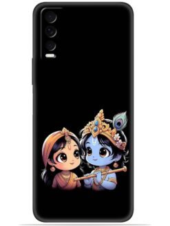 Radhe krishna Soft Mobile Cover for Vivo Y20/Y20i/Y20s/Y20A/Y20G/Y20T