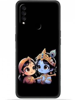 Radhe krishna Soft Silicone Mobile Case for Oppo A31