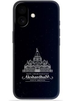Akshardham design Soft Mobile Cover for Apple Iphone 17