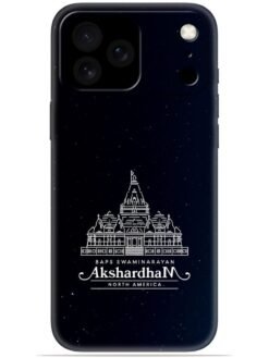 Akshardham design Soft Mobile Cover for Apple Iphone 17 Pro