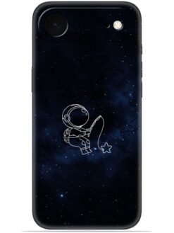 Astronaut design Soft Mobile Cover for Apple Iphone 17 Air