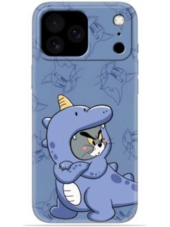 Blue tom and jerry Soft Mobile Cover for Apple Iphone 17 Pro