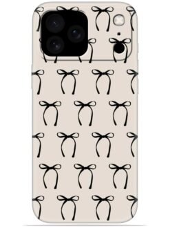 Bow design Soft Mobile Cover for Apple Iphone 17 Pro Max