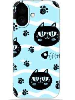 Cats design Soft Mobile Cover for Apple Iphone 17