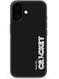 Cricket logo Soft Mobile Cover for Apple Iphone 17