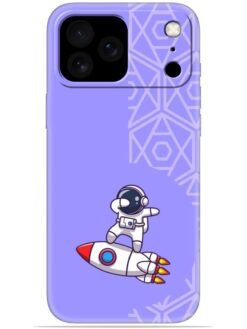 Cute astronaut Soft Mobile Cover for Apple Iphone 17 Pro
