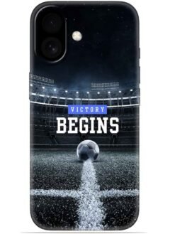 Football vectory begins Soft Mobile Cover for Apple Iphone 17