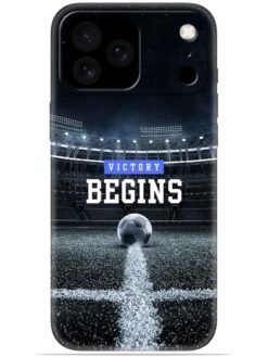 Football vectory begins Soft Mobile Cover for Apple Iphone 17 Pro