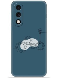 Gears design Soft Mobile Cover for Oneplus Nord 5 (5G)