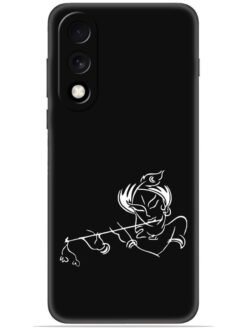 Krishna flute design Soft Mobile Cover for Oneplus Nord 5 (5G)