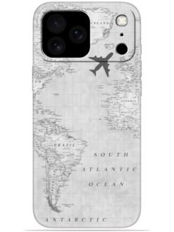 Maps aesthetic Soft Mobile Cover for Apple Iphone 17 Pro Max