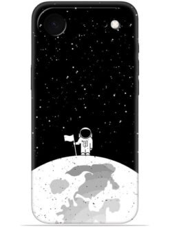 Moon astronaut Soft Mobile Cover for Apple Iphone 17 Air