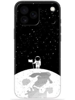 Moon astronaut Soft Mobile Cover for Apple Iphone 17 Pro