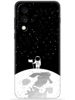 Moon astronaut Soft Mobile Cover for Oneplus Nord 5 (5G)