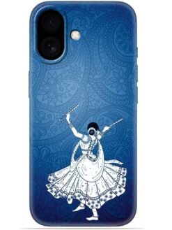 Navratri design Soft Mobile Cover for Apple Iphone 17