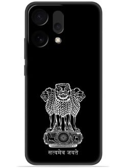 Satyamev jayate black Soft Mobile Cover for Oppo Reno 14 (5G)
