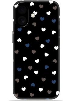 Small heart design Soft Mobile Cover for Apple Iphone 17